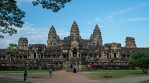 Rückenansicht von Angkor Wat